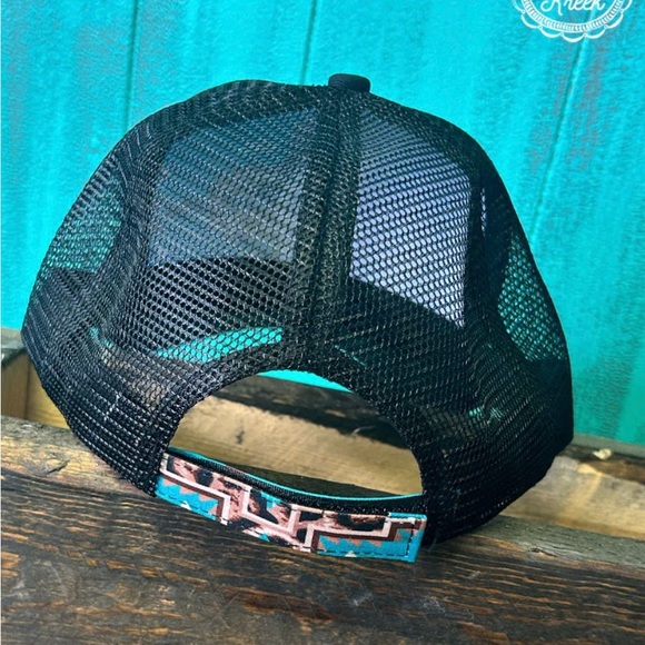 Kitty Kross Turquoise Cap - Picture 3 of 5